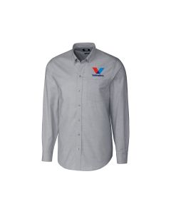 Cutter & Buck Stretch Oxford Men's Long Sleeve Dress Shirt