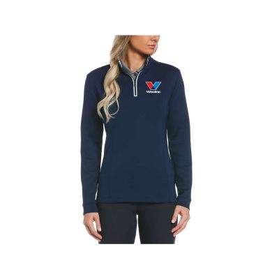 Ladies Clubhouse Mock Pullover