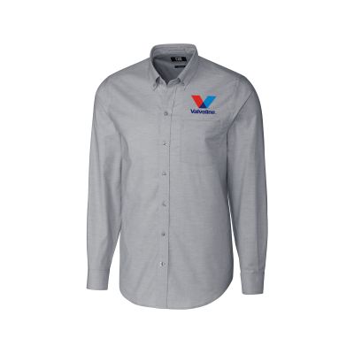 Cutter & Buck Stretch Oxford Men's Long Sleeve Dress Shirt